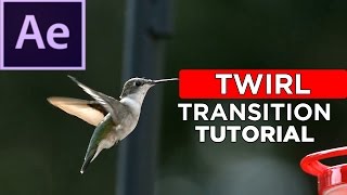 Twirl Transition Effect | After effects Tutorial