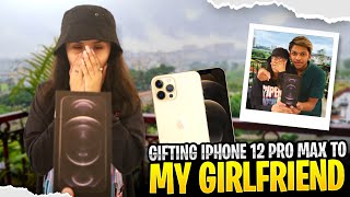 Gifting iPhone 12 Pro Max To My Girlfriend 😱😱😱