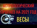 ВЕСЫ ГОРОСКОП на 2021 год. Астрологический прогноз