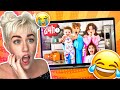 @jordanmatter KIDS BECOME PARENTS FOR A DAY @thatgirlmair REACTION!!