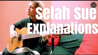 Selah Sue "Explanations" unplugged chords