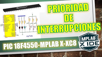 PIC18F4550 Prioridad de Interrupciones IDE MPLAB X - XC8 - Jorge APC