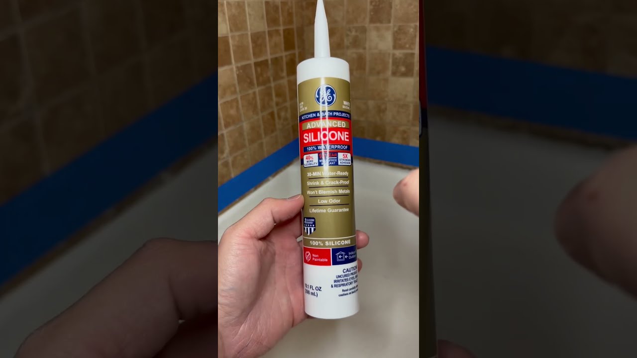 How To Caulk Between Bathroom Shower Pan And Tile DIY Shorts