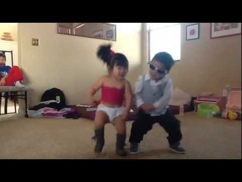 Gangnam style - little psy and  sexy baby