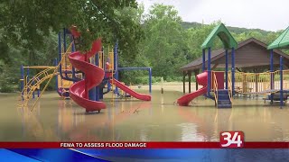 FEMA assessing flood damage costs in eight counties