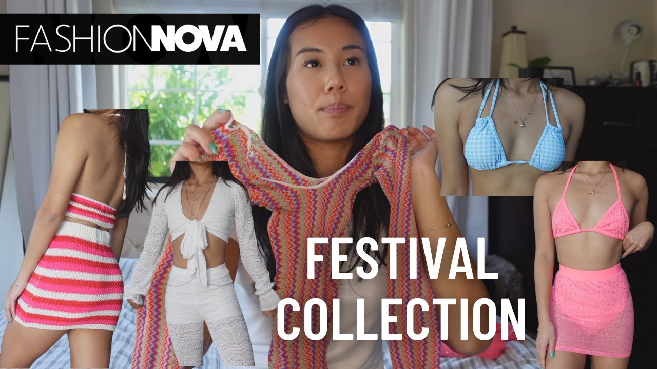 FashionNova Festival Collection 2022 TRY ON Haul | Coachella Outfit Inspiration