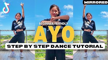 AYO - Chris Brown, Tyga STEP BY STEP Dance Tutorial (Easy To Follow)