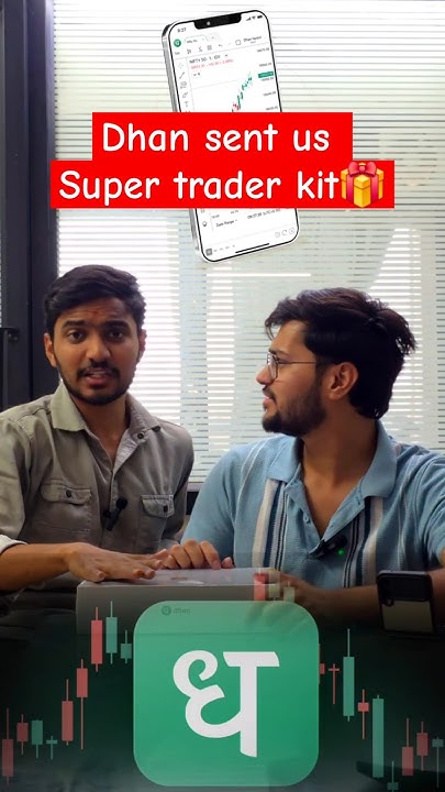 Dhan app sent #supertrader kit.🎁@DhanHQ#stockmarket #madefortrade # ...