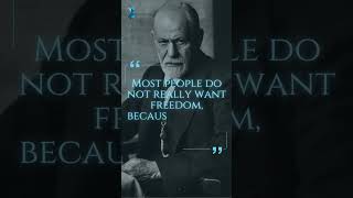 Dont Seek Freedom Until You Understand This Sigmund Freud Warning Motivational Quote
