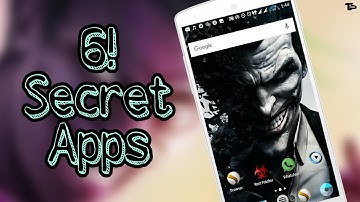 Top 6 SECRET Apps Not on The PLAYSTORE