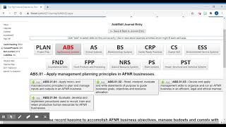 How to Enter Journal Entries in the AET