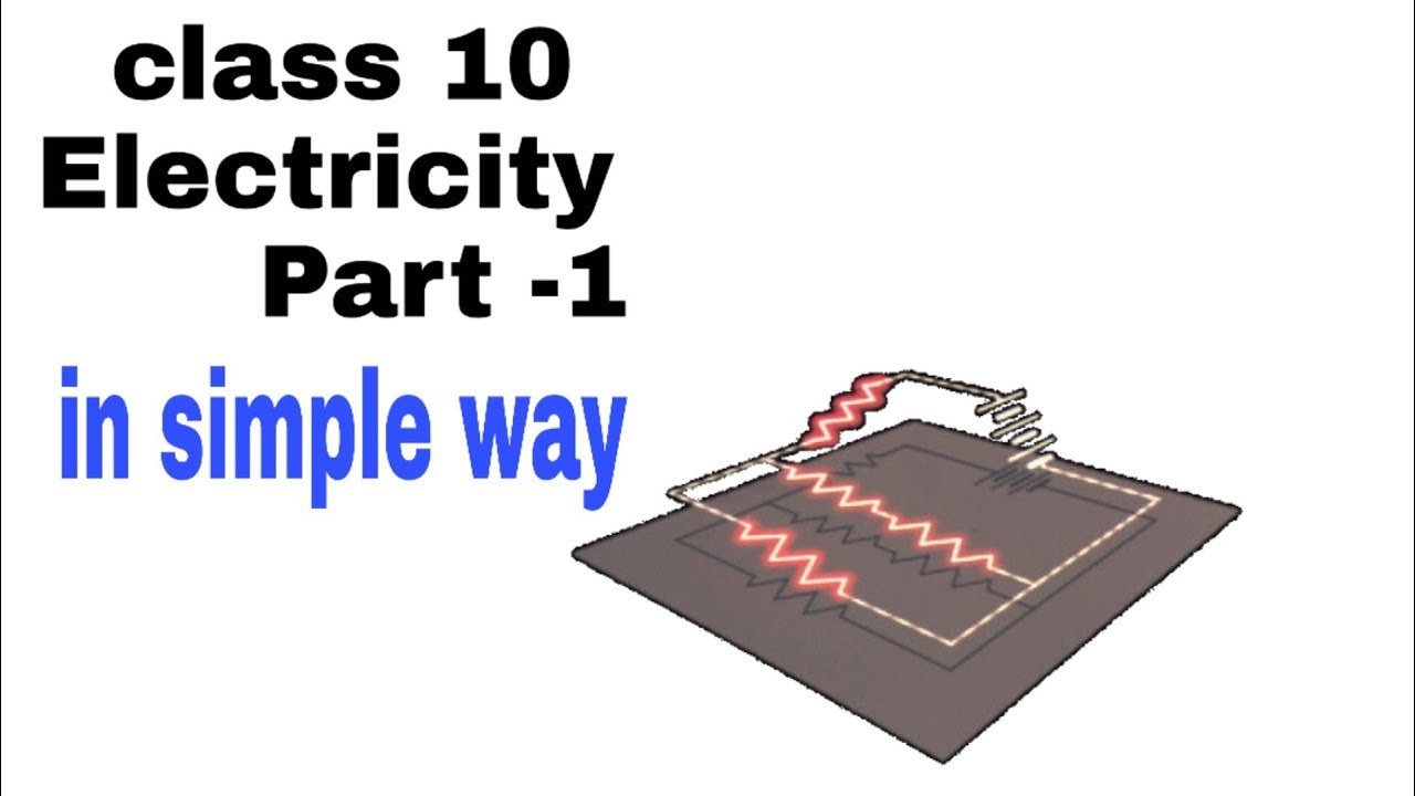 Class 10 SCIENCE CHAPTER ELECTRICITY Part-1 - YouTube