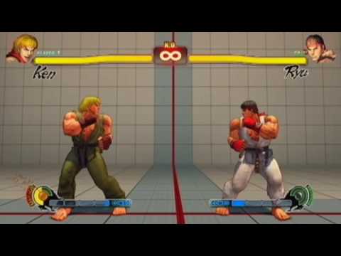 Street Fighter IV - Kara Taunts - all characters