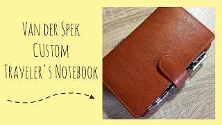Van der Spek | CUSTOM Traveler's Notebook