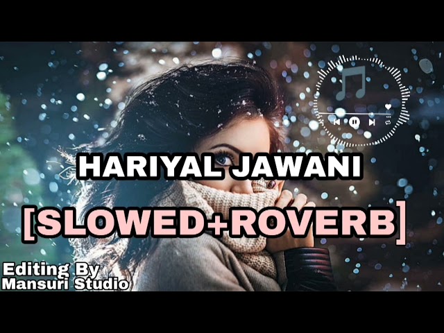 Hariyal Jawani slowed reverb song || Hariyal Jawani meri sukhi sukhi jay re || Lofi song class=