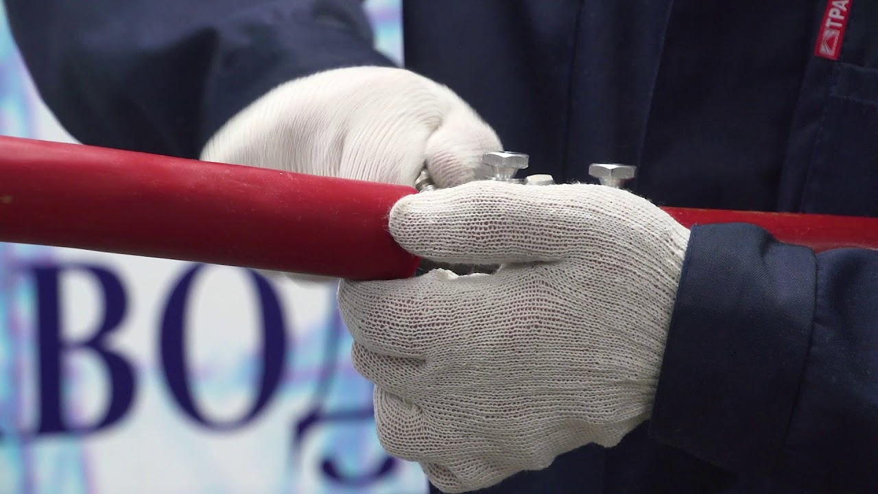 Монтаж соединительной муфты 1ПСТ20(70-120)М (МЗЭИ) - YouTube