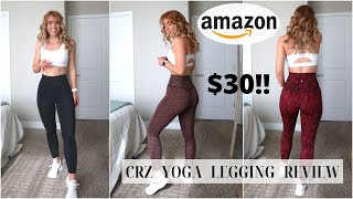 CRZ Yoga Legging Review Amazon Leggings