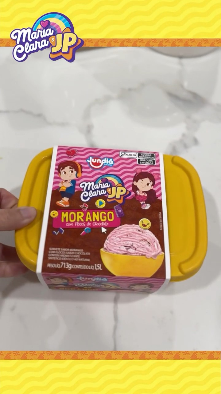 Sorvete da Maria Clara e JP ?