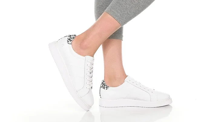 LAUREN Ralph Lauren Angeline II Leather Sneaker SK...