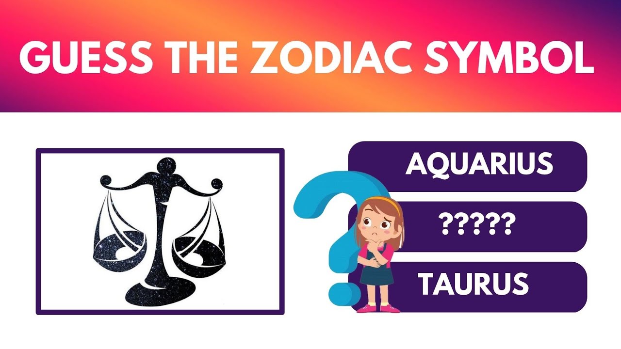 GUESS THE ZODIAC SYMBOL | ZODIAC SIGNS | ZODIAC QUIZ - YouTube