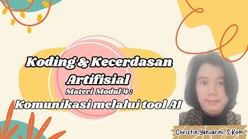 Real Teaching OJT 3 Modul 4 KKA - Komunikasi Melalui Tools Kecerdasan Artifisial