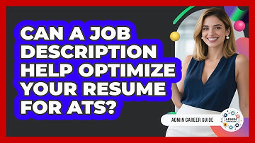 Can A Job Description Help Optimize Your Resume For ATS?