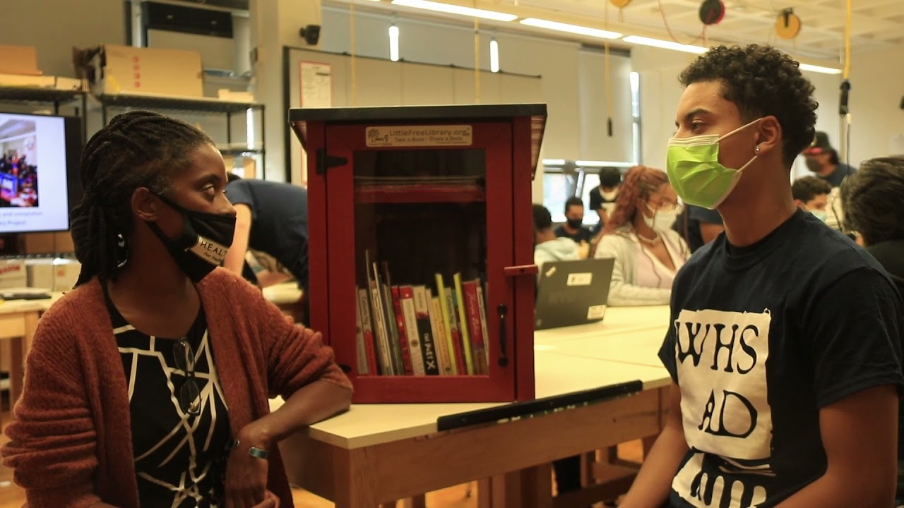 Little Free Library at WHSAD