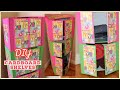 Easy Cardboard Closet / Organizer with door DIY || Craft-O-Berry