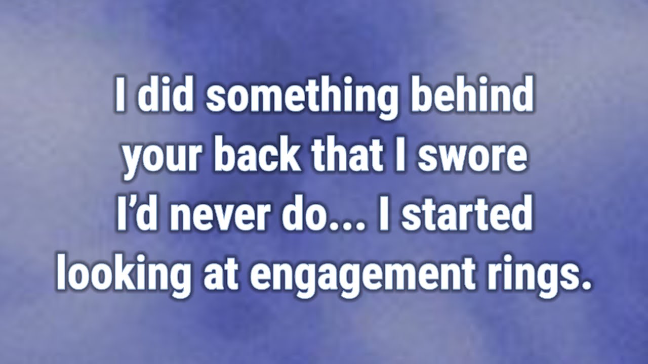 💟 Я сделала за твоей спиной то, чего поклялась никогда не делать...