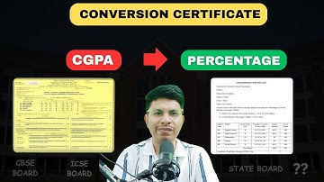 CGPA to Percentage Conversion Certificate for Maharashtra Admission 2025 | Complete Guide