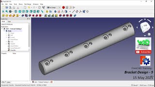 FreeCAD Training - Bracket Design 5