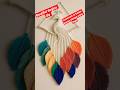 handmade Macrame lotus 🪷#fish macrame Diy wall hanging 💐|| short #newdes ||easy & Beutiful peacock 🦚