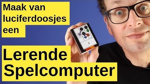 Lerende spelcomputer