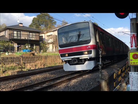【300回再生突破】【ラスト一編成】京葉線209系　通過シーン