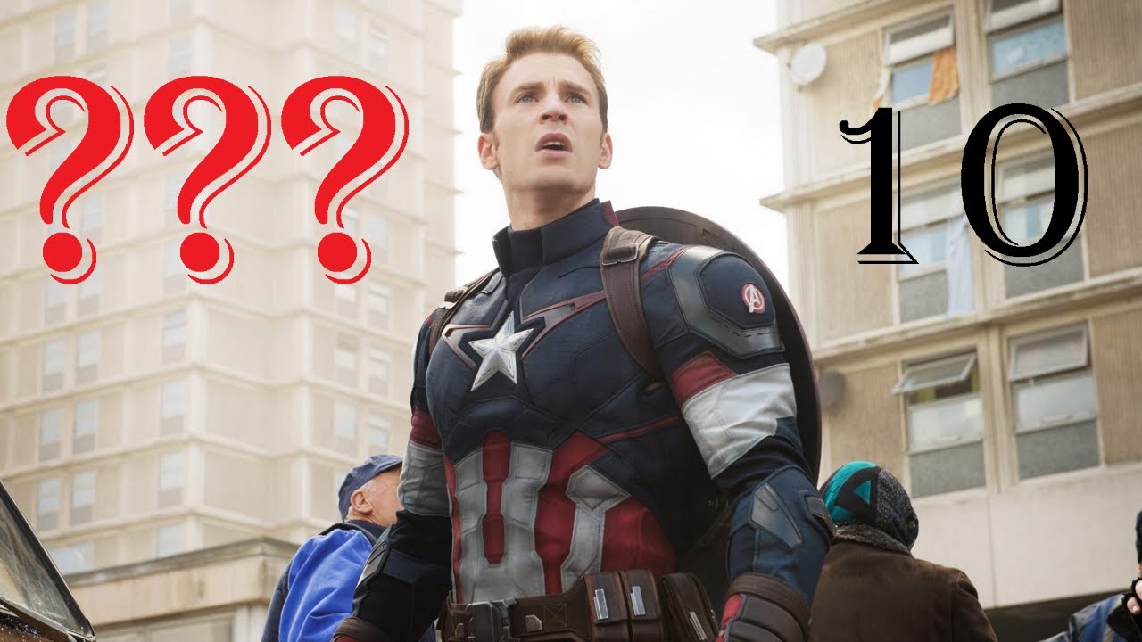 Top 10 Avengers Characters YouTube