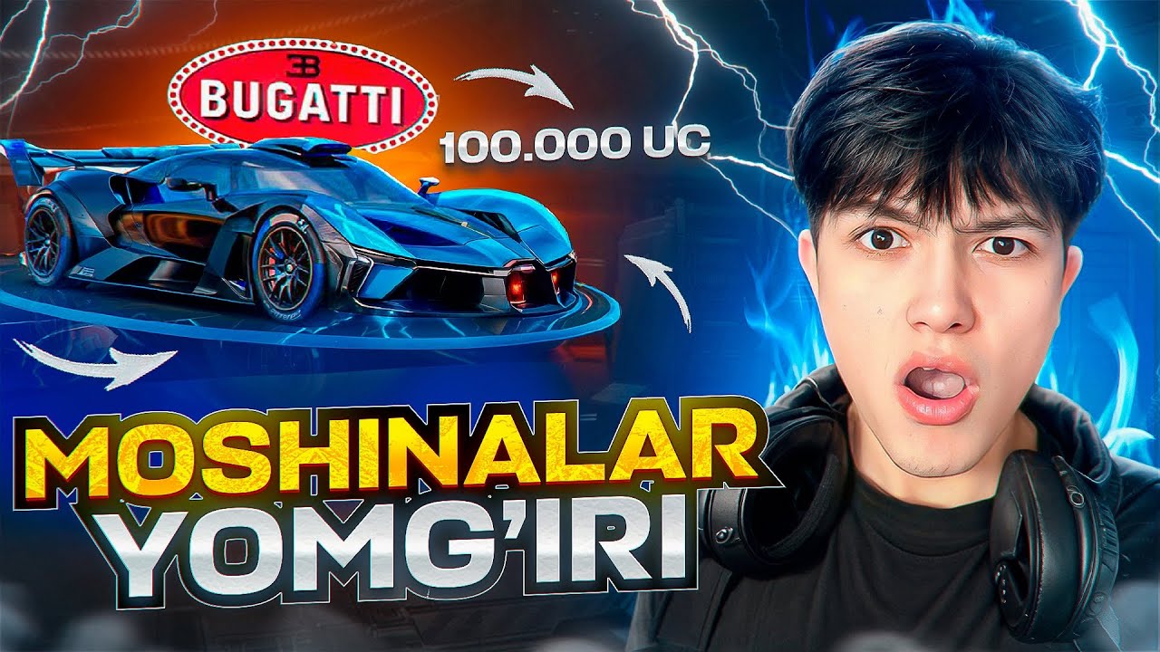 🤯100.000$ UC GA HAMMA MOSHINANI OLDIMMI?