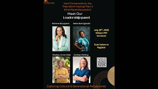 Part 3 & Final Panel Discussion - Hard Conversations, Are They Worth Having