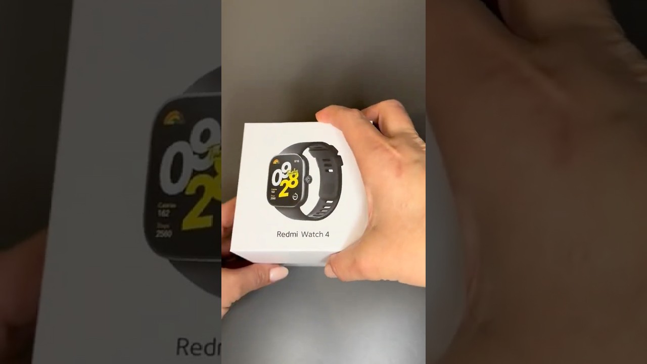 Redmi Watch 4 é um relógio inteligente 