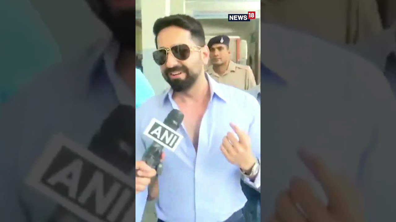 Bollywood Actor Ayushmann Khurrana Casts His Vote In Chandigarh | News18 | N18S | Elections 2024