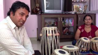 Devadatta Prabhu talking about Teen Taal he just performed (Mangalore, Jan 16, 2013)