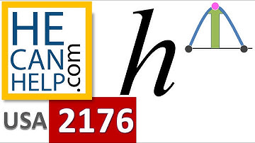 2176 {HECANHELP.COM} MAXIMUM HEIGHT Physics Projectile Motion GEORGE MATHEW