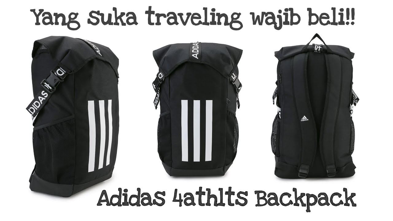 Review!! Adidas original - 4Athlts Training Backpack - YouTube