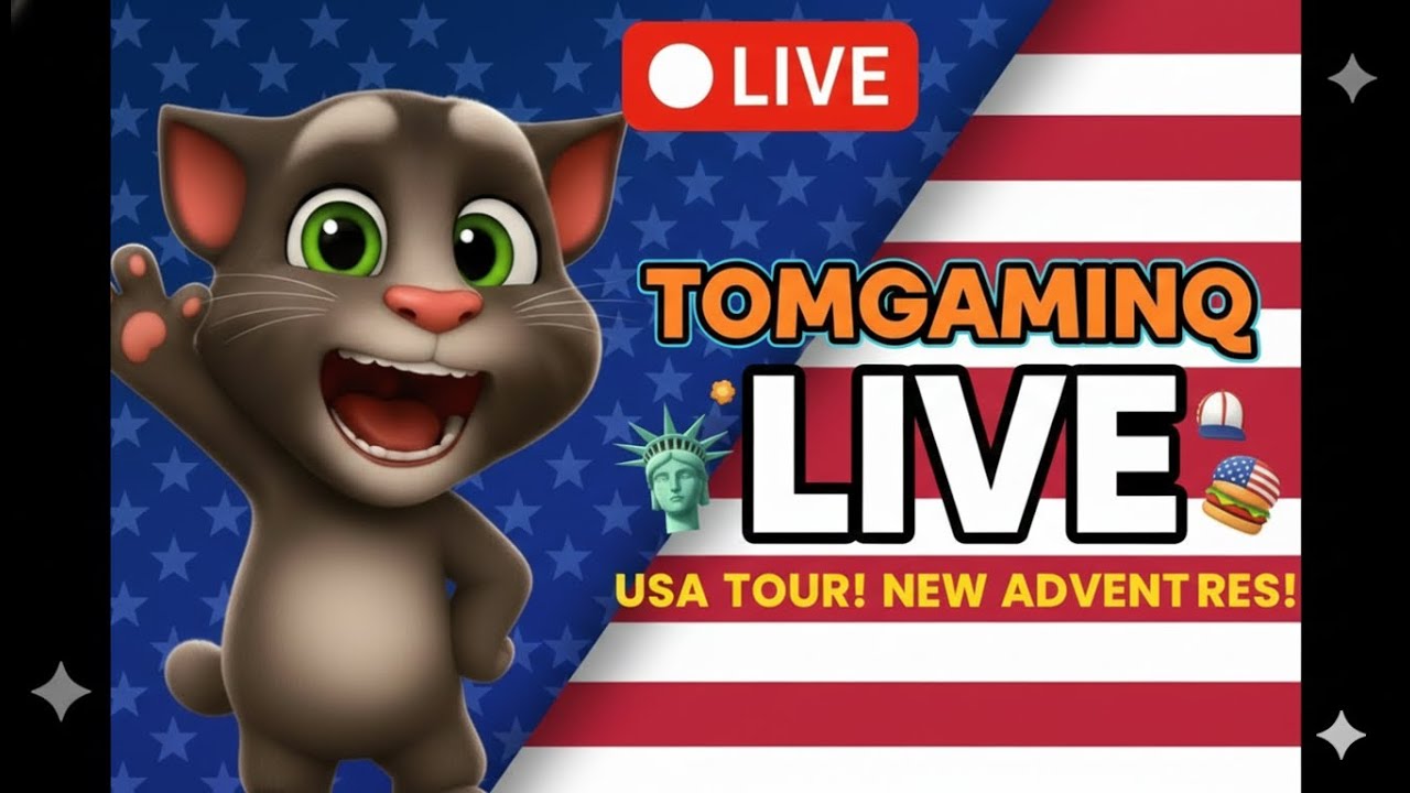 🔴 LIVE: My Talking Tom 2 Gameplay | Funny Moments, Level Up & Nonstop Fun! 😺🎮