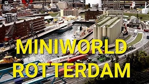Miniworld Rotterdam De baan in beeld met aangepaste geluidslaag - 4K