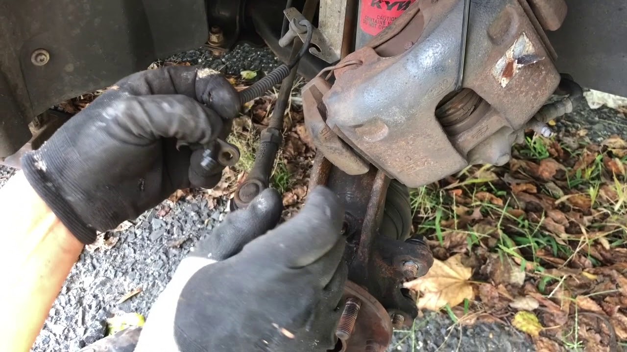 How to change wheel bearing on ford transit connect YouTube