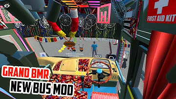 New Grand BMR bus mod bussid | Bus simulator indonesia #bussid