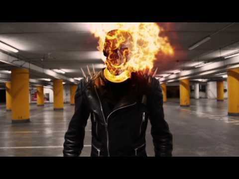 Ghost Rider Transformation Film VFX Test
