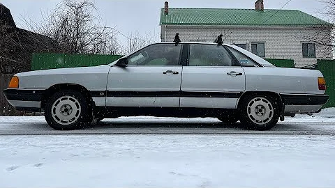 Audi 100 Ауди 1986, 2.0 дизель . Обзор в 2022 году. Сотка - машина-легенда.