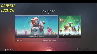 No Man's Sky Orbital Update 2024. New Station tour, game play, first impressions