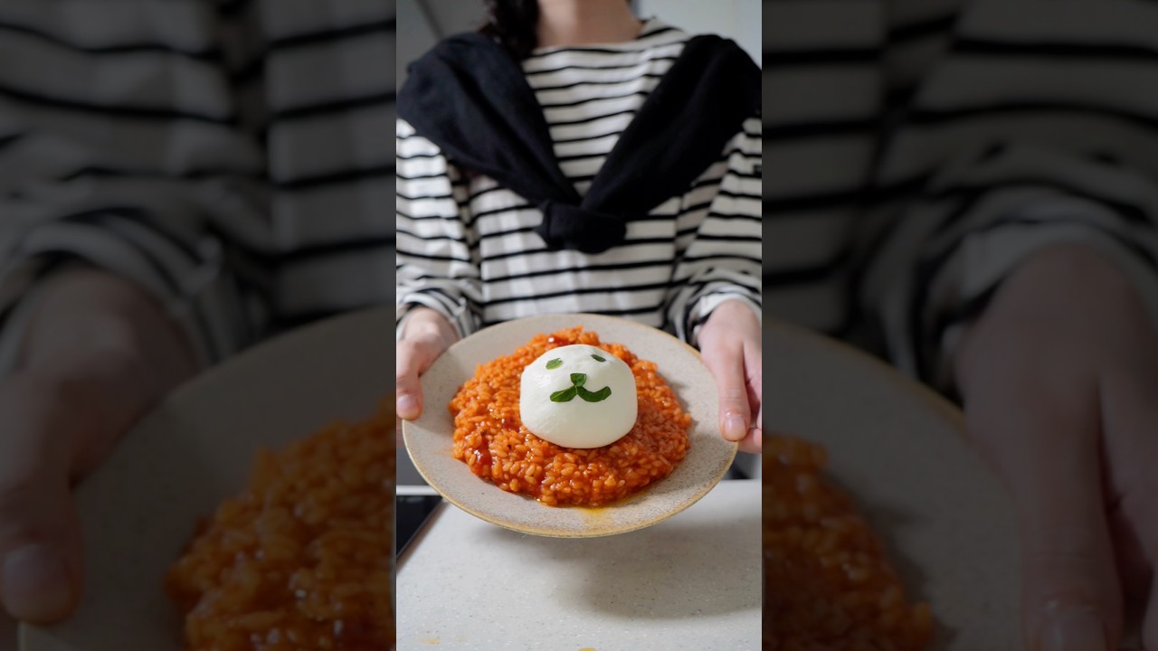 나폴리맛피아님의 리조또를 만들어봤습니다.
